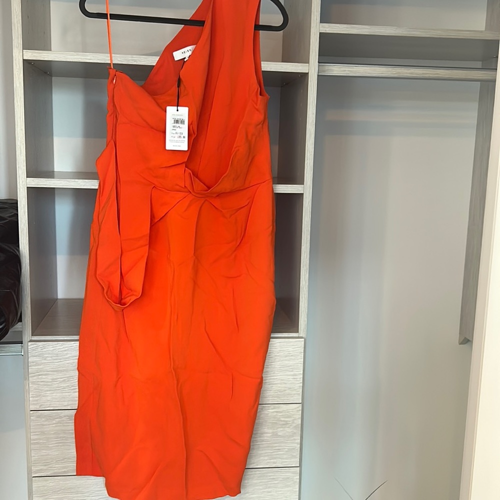 One shoulder Reiss dress size 10